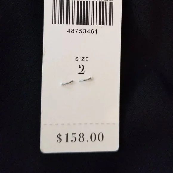 NWT Black Sleeveless Halter 2 Button Waist Jumpsuit 2 - Picture 8 of 9